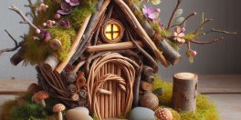 DIY Fairy House Using Only Natural Materials - Gardening Tips