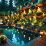Above Ground Pool Landscaping Ideas to Try Now - Garden Decor Tips