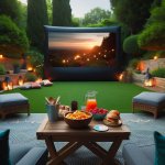 Host a Backyard Movie Night with an Outdoor Movie Screen - Gardening Tips
