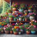 Brighten Dark Spots: Shade-Loving Annual Flowers for Pots - Gardening Tips