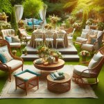 Comfortable Garden Chairs for Party Guests - Garden Decor Tips