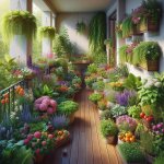 How to Create a Container Garden on a Balcony? - Gardening Tips