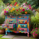 Creative Ideas for Repurposing Old Furniture in Your Garden - Garden Decor Tips