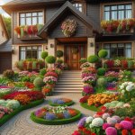Elevate Your Curb Appeal: DIY Flower Beds in Front of Your Home - Gardening Tips