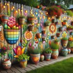 DIY Garden Fence Decor Ideas for a Personal Touch - Gardening Tips
