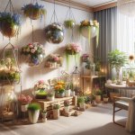 DIY Indoor Flower Garden Ideas: Creative Ways to Display Blooms in Your Home - Gardening Tips