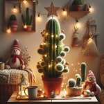 DIY Guide: Crafting a Mini Cactus Christmas Tree for Small Spaces - Gardening Tips