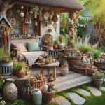 DIY Rustic Garden Decor Ideas on a Budget - Gardening Tips