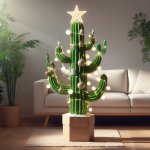 Sustainable Holiday Decor: Why a Cactus Christmas Tree is an Eco-Friendly Choice - Gardening Tips