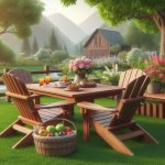 The Essential Wooden Adirondack Table for Your Garden - Gardening Tips