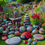 Garden Rock Art Ideas to Decorate Your Yard - Garden Decor Tips