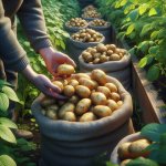 How to Grow Potatoes in a Bag: Simple Method - Gardening Tips