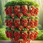 How to Grow Strawberries Vertically in Containers? - Gardening Tips