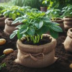 Growing Potatoes in Bags: Tips for Success - Gardening Tips