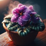 How do I water an African violet from the bottom? - Gardening Tips