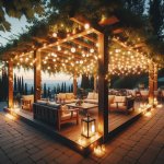 How to Decorate a Pergola with String Lights? - Garden Decor Tips