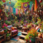 How to Design a Free-Spirited Hippie Garden? - Gardening Tips