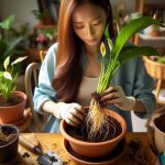 How to Repot a Root-Bound Peace Lily? - Gardening Tips
