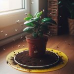 How to treat fungus gnats naturally in houseplants? - Gardening Tips