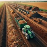 How Can I Set Up a Compost System for a Large-Scale Garden or Farm? - Gardening Tips