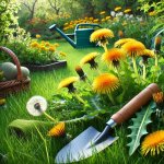 Getting Rid of Dandelions in Lawns Without Chemicals - Lawn Care Tips
