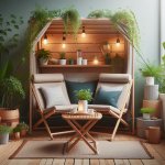 Compact and Cozy: Outdoor Folding Loveseats for Small Spaces - Gardening Tips