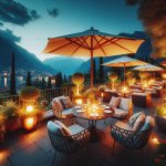 Patio Umbrellas with Lights: Extend Your Outdoor Evenings - Gardening Tips