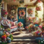 Spring Porch: Blossoming Beauty Awaits - Gardening Tips