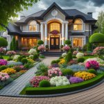 Welcoming Elegance: 15 Flower Bed Ideas for the Front of Your House - Gardening Tips