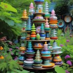 Whimsical Garden Totems You Can Make - Garden Decor Tips