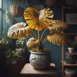 Why is my Monstera adansonii getting yellow leaves? - Gardening Tips