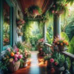 The Zen of Porch Flowers: Using Floral Arrangements for Relaxation and Stress Relief - Gardening Tips