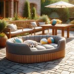 Comfort for Your Companion: The Best Pet Beds for Outdoor Relaxation - Garden Decor Tips