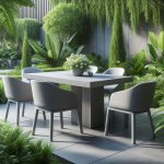 How to Build a Custom Concrete Garden Table for a Modern Outdoor Look? - Garden Decor Tips