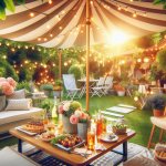 Canopy Tents to Shade Your Food Tables - Gardening Tips