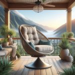 Swivel in Comfort: Cushioned Outdoor Swivel Chairs - Garden Decor Tips