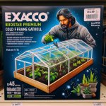 Exaco BioStar 1500 Premium Cold Frame Gardening Tool - Clear, 1-Pack - Essential Tools Tips