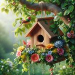 Attract Feathered Friends: Creative Birdhouse Ideas for Your Garden - Garden Decor Tips
