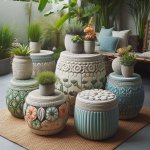 Garden Stools: Versatile Outdoor Seating and Decor - Garden Decor Tips