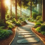 How to Build a Garden Path Using Natural Materials? - Composting Tips