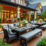Upgrade Your Patio Dining with Outdoor Dining Benches - Garden Decor Tips