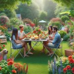 Portable Folding Tables for Pop-Up Garden Dining Areas - Garden Decor Tips