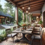 Rustic Farmhouse Tables: Bring a Touch of Charm to Your Outdoor Dining - Garden Decor Tips