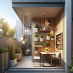 Space-Saving Vertical Furniture Solutions for Narrow Patios - Garden Decor Tips