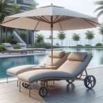 The Versatility of Chaise Lounges with Wheels - Garden Decor Tips