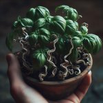 Why are my basil leaves curling downward? - Gardening Tips
