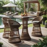 Elevate Your Space: Wicker Bar Stools for Outdoor Entertaining - Garden Decor Tips