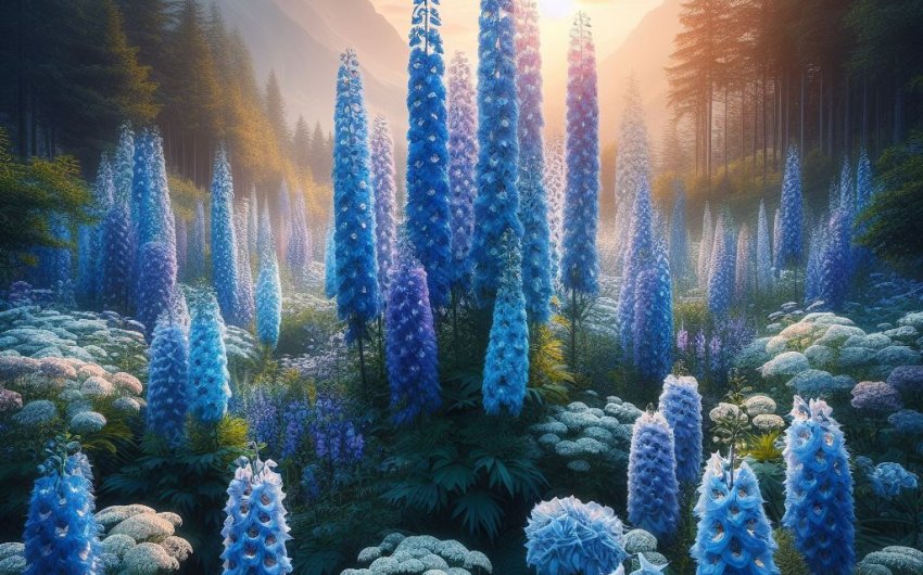 Delphinium Delight: Azure Beauties in Your Garden