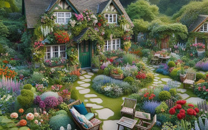 Unlocking the Charm: A Beginner's Guide to Designing an English Cottage Garden