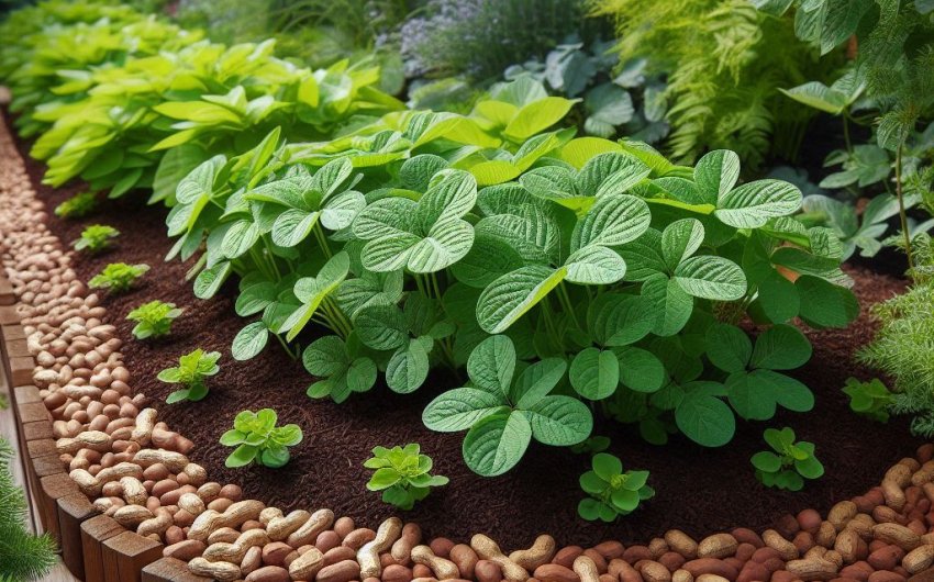 What Are the Benefits of Using Mulch for Spanish Peanuts?